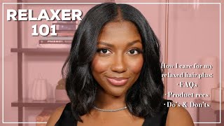 Watch this before relaxing your hair! | Relaxed hair products, breakage tips & more | Niara Alexis