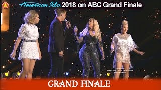 Bebe Rexha “Meant To Be” with Maddie Poppe Gabby Barrett Caleb Lee Hutchinson American Idol  Finale