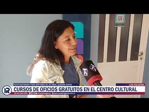 Nuevas capacitaciones en oficios gratuitas en Luis Palacios