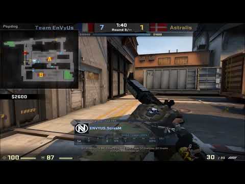 POV - ScreaM (EnvyUs)(26-11) vs Astralis / train / ESL Pro League Season 6 Europe