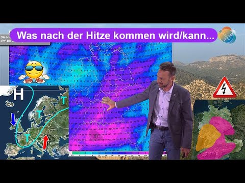 Heat until Wednesday. What's next? Current sun and weather forecast for August 19-27, 2023. Almos...