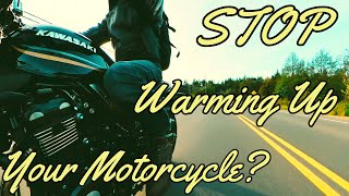 THE Correct Way To Warm Up A Motorcycle? | How Should You Warm Up Your Motorcycle Before Riding?