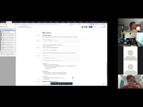 Lang Team Meeting 2019-07-11