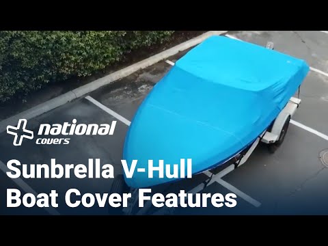 V-Hull Boat Cover Product Features - Sunbrella | National Covers