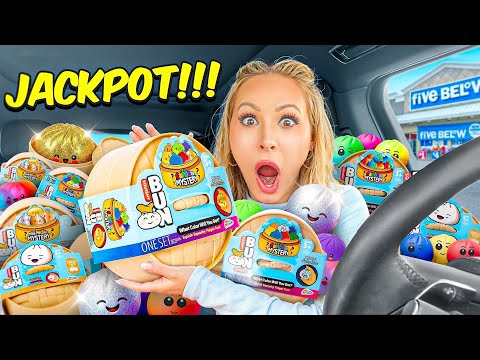 VIRAL SQUISHY DUMPLING HUNT 🤞🏼*I HIT THE JACKPOT* 🤭 #viral #trending #shopping #satisfying #vlog
