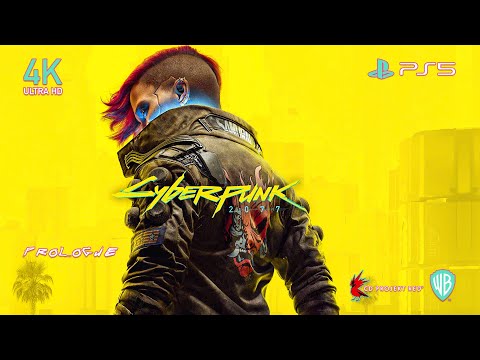 Cyberpunk 2077 Prologue Gameplay Walkthrough (PlayStation5) 4k HDR