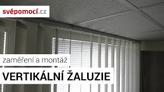 Zaměření, nákup a montáž vertikálních žaluzií Labona