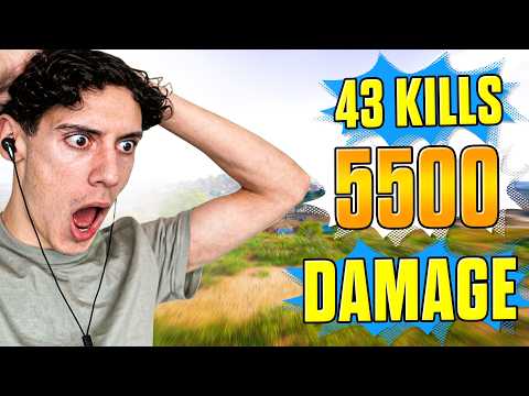 43 Kills + 5500 Damage Trio Takeover in PUBG
