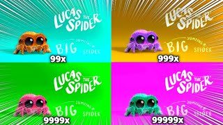 Lucas The Spider Jump Intro Logo Gone INSANE 999999x Speed Klasky Csupo Effects!