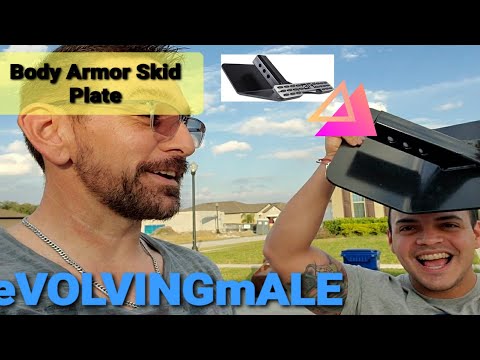 Body Armor Hitch Skid Plate