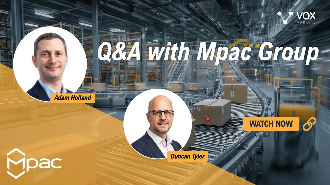 Thumbnail for Q&A with Mpac Group CEO Adam Holland & CFO Duncan Tyler