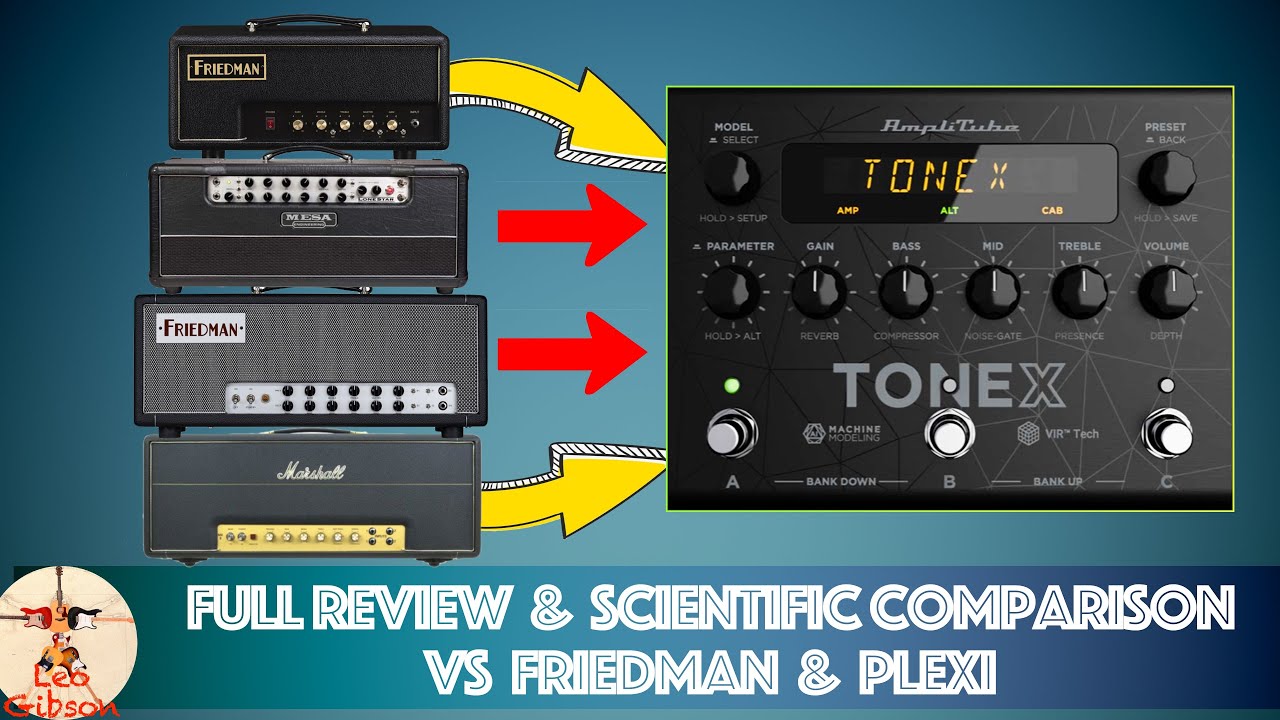 IK Multimedia ToneX Pedal: detailed demo / review (vs Friedman, Quad Cortex, Kemper)