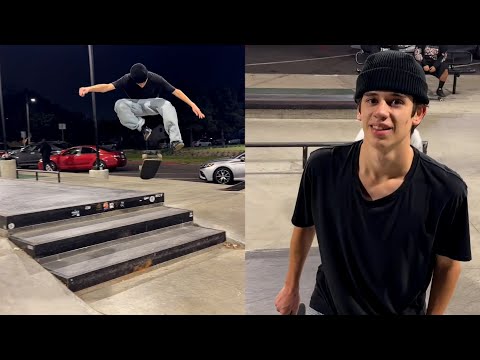 CARLOS GARCIA, CONSISTENT SKATER!