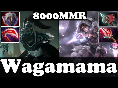 Wagamama 8000 MMR Plays Phantom Assassin And Templar Assassin - Ranked Match Gameplay - Dota 2