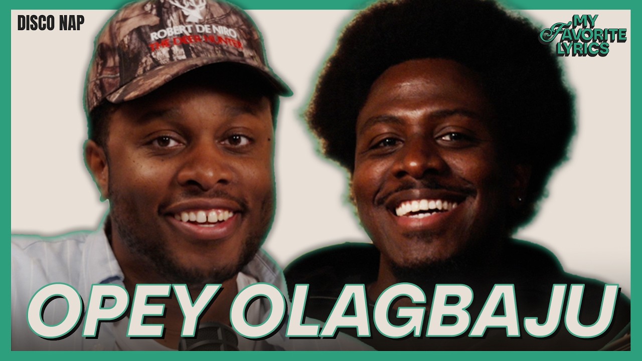 I’ma Be at Least About a Hour Late with Opey Olagbaju | My Favorite Lyrics with Devon Walker