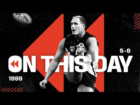 Record-breaker: Plugger Lockett kicks his 1300th goal | 1999 | On This Day | AFL