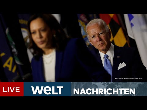 KAMPF UMS WEISSE HAUS: Joe Biden gibt Kandidatur auf - Kamala Harris läuft sich warm | LIVESTREAM