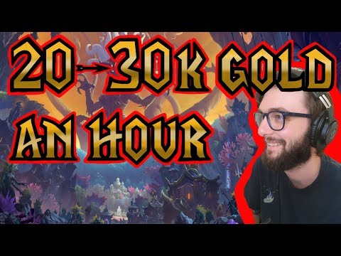 Nazjatar 20-30+k/Hr - Rubbery Flank WoW Gold Farming/Making Guide in BFA 8.3