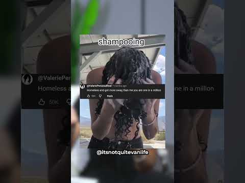 Homeless Hair Routine 😲