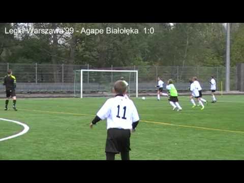 Legia Warszawa"99 - Agape Białołęka 1:0