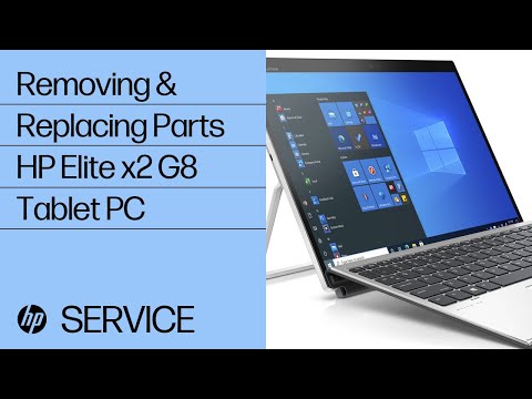 Removing & replacing parts for HP Elite x2 G8 | HP Computer Service
