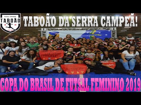 TABOÃO CAMPEÃ! Gols Leoas X Taboão da Serra | FINAL | 2º Jogo Copa do Brasil de Futsal feminino 2019