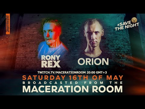 MCR004. Rony Rex - Broadcasted from the MacerationROOM