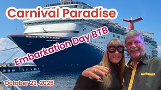 Carnival Paradise BTB Embark Day