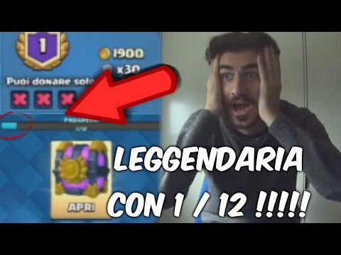[NON CI CREDO!!!!] LEGGENDARIA COSI A RANDOM CLASH ROYALE [ITA]