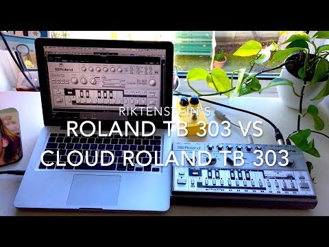 Roland TB 303 VS Cloud Roland TB 303