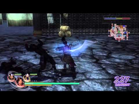 Warriors Orochi (360) walkthrough - Wu - Battle of Osaka Castle