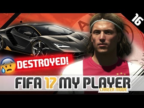 CRASHED TEAMMATES LAMBORGHINI! | FIFA 17 Career Mode Player w/Storylines | Episode #16