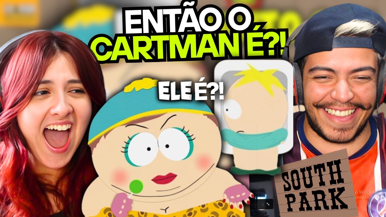 South Park e os MOMENTOS MAIS SUSPEITOS DE ERIC CARTMAN | REACT