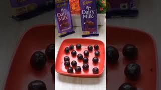 Homemade Dairy Milk Bubbly Silk Chocolate🍫Jugadu Only 3 Ingredients Recipe 🤤😱#Shorts FunFood