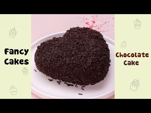 Black Heart Chocolate Cake