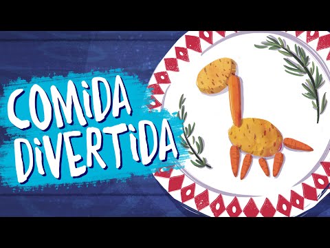 Amigossauro - Comida Divertida (Clipe Infantil) ♫