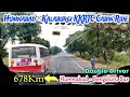 Humnabad Kalaburgi KKRTC Cabin Ride Humnabad Bengaluru Bus Double Driver