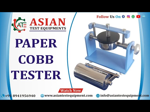 Paper Testing Instruments - Digital Bursting Strength Tester ...