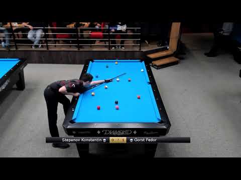 Stepanov K. vs Gorst F. SF Russia Open 8 ball 4 tour 2019 S. Petersburg