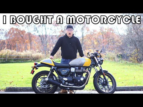 I BOUGHT A MOTORCYCLE | TRIUMPH STREET CUP