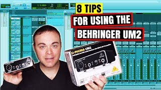 Video thumbnail for 8 Tips For Using The Behringer UM2 Audio Interface In Your Home Studio by Audio Tech TV