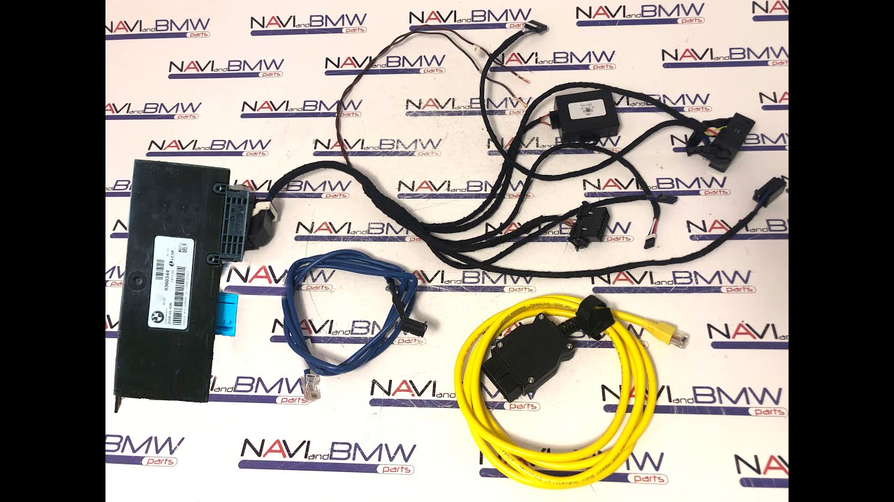 BMW NBT EVO testing and coding on bench cable set,  from  NAVIANDBMWPARTS