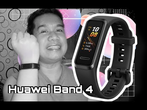 Unboxing Huawei Band 4 + tutorial