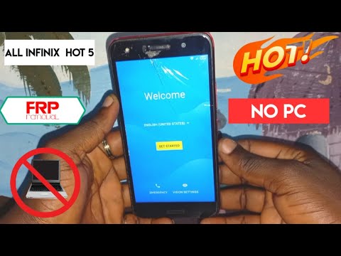 Infinix Hot 5 (X559/X559c) Frp Bypass 2022 || Without Pc || Android 7/8