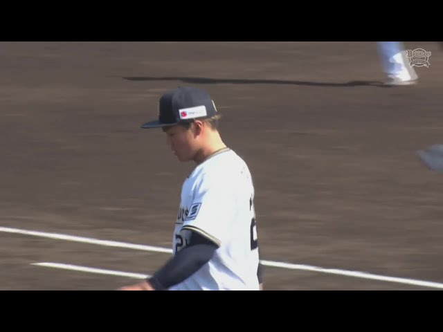 【ファーム】バファローズ・富山凌雅 復帰後最長となる3回を4奪三振無失点で抑える!!  2024年4月12日 オリックス・バファローズ 対 中日ドラゴンズ