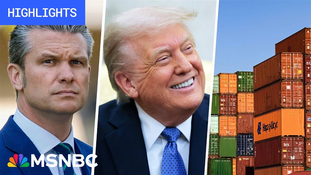 U.S. price hikes, Hegseth 'increasingly erratic': Trump’s First 100 Days - Day 96 | MSNBC Highlights