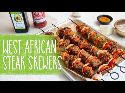 West African Steak Skewers | Easy Keto Recipe