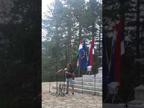 Pjesma o Srbu. 27.07.2021. Srb obiljezavanje 80 godina od ustanka u nasem Srbu.