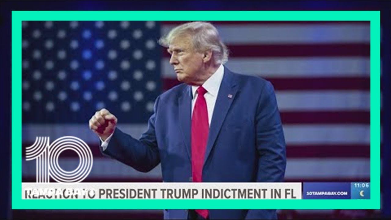 Floridians react to the news of former President Trump's indictment