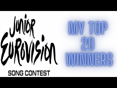Junior Eurovision 2003 - 2022: My Top 20 Winners